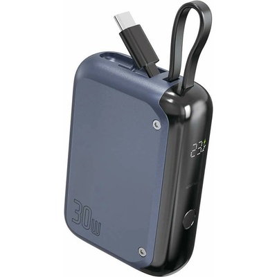 4smarts Външна батерия/power bank/ 4smarts Pocket (540698), 10 000mAh, синя, 1x USB-C(м), 1x USB-C(ж), 30W (540698)