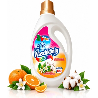 Der Waschkönig Color Orangen & Baumwolle 3 l 100 PD