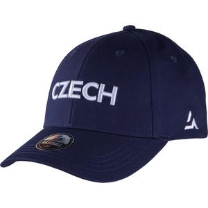 FLLÖS B-cap czech 3 Тъмносин, бяло uni (fl-cap-cz3)