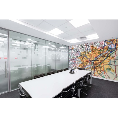 DIMEX ART Самозалепваща се флизелинова фототапета карта на филаделфия 375 x 250 см