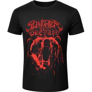 Plastic head мъжка тениска slaughter to prevail - grizzly - черна - plastic head - ph13975