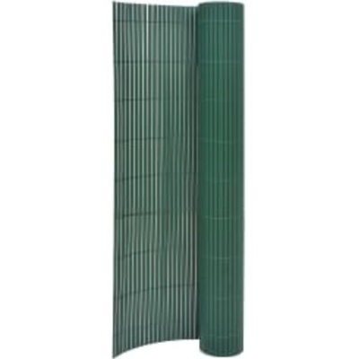 zahrada-XL Oboustranný zahradní plot 90 x 400 cm zelený