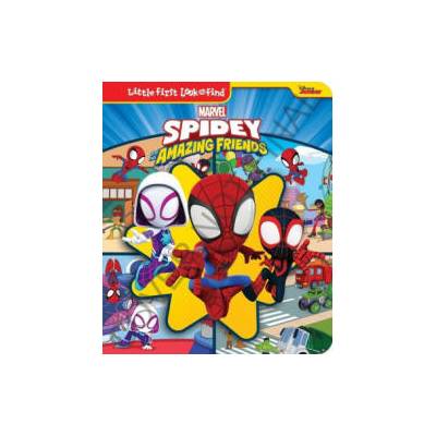 Disney Junior Marvel Spidey and His Amazing Friends: Little First Look and Find" - "" ("Pi Kids")(Board Books) (9781503771758)