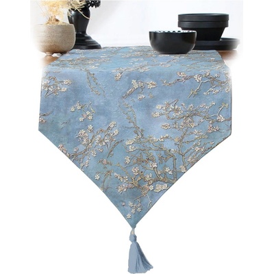 Minimalist Cushion Covers Покривка 45x140 cm Blue Spring - Minimalist Cushion Covers (UcgenRunner-3002)