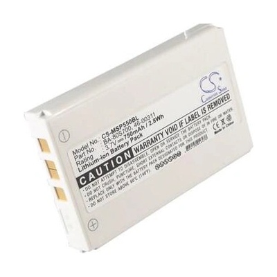 Cameron sino Батерия за баркод скенер Metrologic MS5500, Optimus S BA-80S700 LiIon 3.7V 750mAh Cameron Sino (CS-MSP550BL)