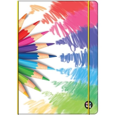 Oxybag Sešit PP Oxybook A5 Pastelky