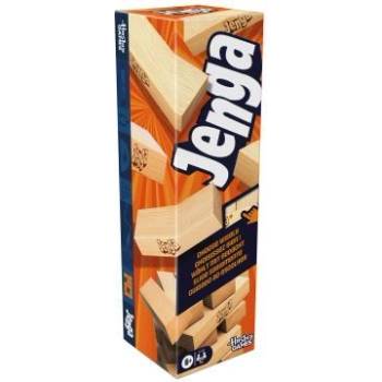 Hasbro Игра на дъска за умения Jenga с цифрови зарове