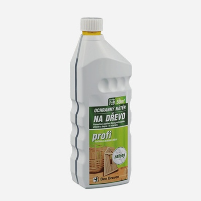Ochranný nátěr na dřevo PROFI Den Braven, kanystr 5 kg, transparentní
