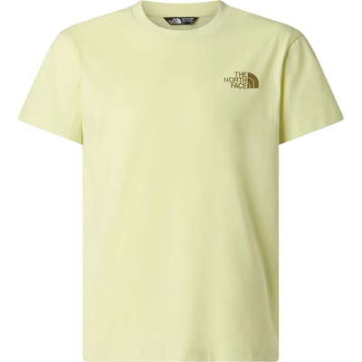 The North Face Детска тениска The North Face Kid's Teen Voyage Relaxed Short Sleeve Tee T-shirt - Lemon Mist - размер XXL (704-5985-0116)