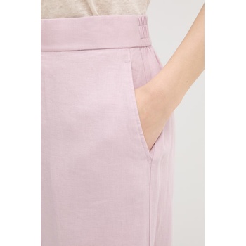 United Colors of Benetton панталон дамски от лен (4AGHDF08K)