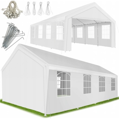 Tectake 404972 párty stan mammut 8x4 m bílý