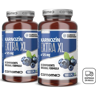CarnoMed 2x Karnozín EXTRA XL 180 kapsúl