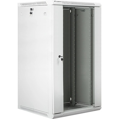 Lanberg rack cabinet 19 wall-mount 22U / 600x600 for self-assembly (flat pack) grey (WF01-6622-10S)