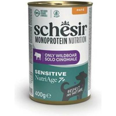 Schesir Dog Monoprotein Senior Divočák paté 400 g