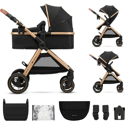 Kinderkraft ESME 2IN1 Pure Black 2025