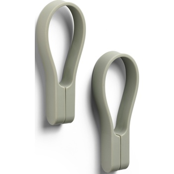 Zone Denmark Висулки за закачане на стена Zone Denmark магнитни евкалиптово-зелени 2 бр (27926)