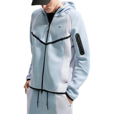 Nike Tech Fleece Windrunner modrá