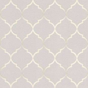 Image 1 of Rasch Тапет за стена нетъкан, сива графика Rasch 701661