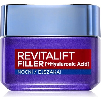 Image 1 of L'Oréal Revitalift Filler попълващ нощен крем анти стареене 50ml