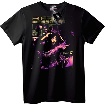 NOONEBRAND Тениска Billie Eilish Hit Me Hard and Soft - XL, Black
