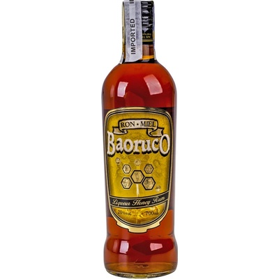 Ron Baoruco Miel Honey 20 % 0,7 l (holá láhev)