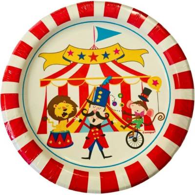 Unique Taniere papierové Cirkus Eco 22 cm