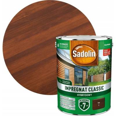 SADOLIN CLASSIC HYBRIDNÍ IMPREGNACE NA DŘEVO TEAK 4,5L