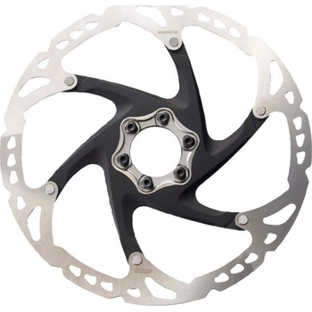SHIMANO DEORE XT RT76 203mm stříbrná černá