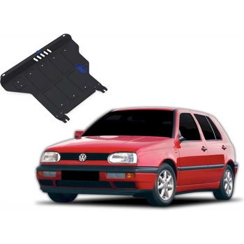 RIVAL Oceľový kryt motora a prevodovky Volkswagen Golf III MT 1,4; 1,6; 1,8; 2,0; 1,9TD 1991-1997