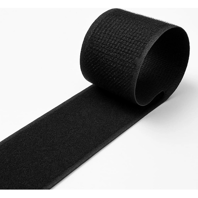 Stoklasa Suchý zip oboustranný černý, šířka 5cm (v metráži)