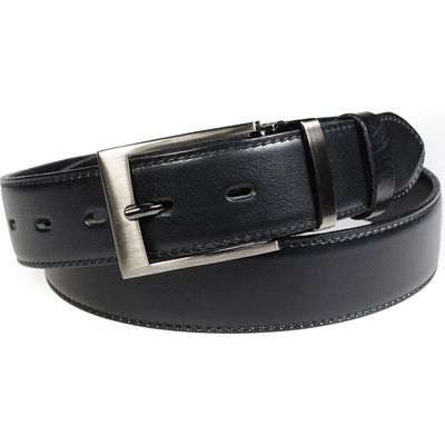 Penny Belts pánský kožený opasek Frederico černý
