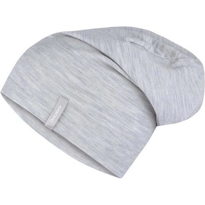 Husky Merino čepice Merhat light grey