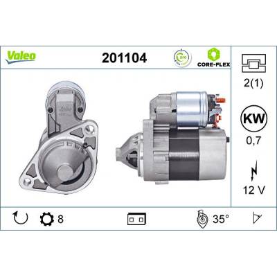 Startér VALEO 201104