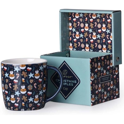 Z - TRADE Hrnek keramika 380ml CHRISTMAS TRIFLES v krabičce, barevný – Sleviste.cz