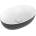 Villeroy & Boch 438848BCT8 - Вграден умивалник ARTIS 48 x 32, 5 см керамика/черен (VB0022)