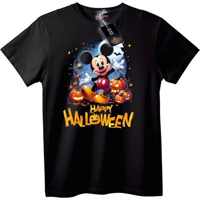 NOONEBRAND Тениска Mickey Mouse Весели Halloween - 5XL, White