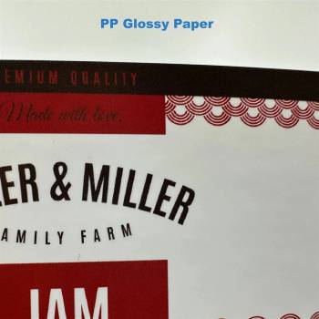 Image 1 of PP Glossy label test roll - 10 cm x 4 meter (testroll11)