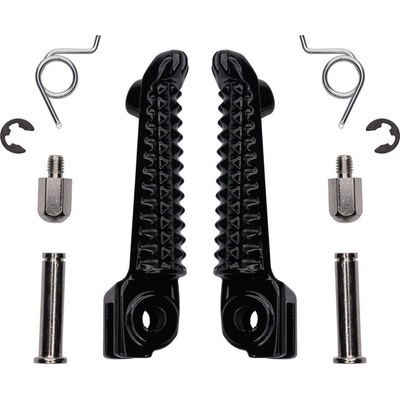 Bike It Footpeg OEM Replacement Yamaha Front Black [MCA-FR011] FRY011