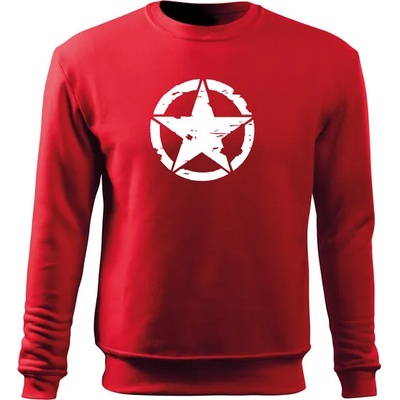 DRAGOWA детски суитшърт Звезда, червен (7286)