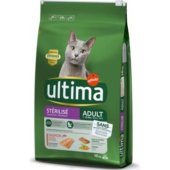Ultima Cat Sterilized losos & ječmen 2 x 10 kg