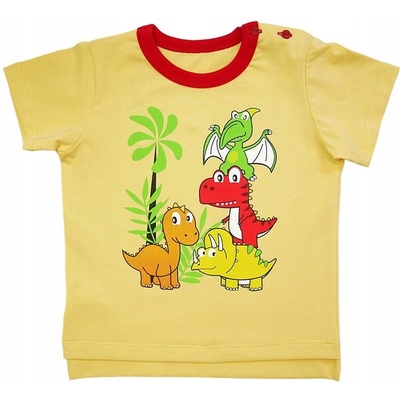 Blúzka s krátkym rukávom pre chlapca Dino