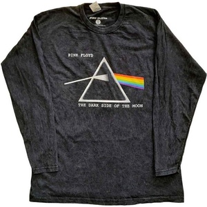Pink Floyd Dark Side Of The Moon Courier Wash Collection Тениска с дълъг ръкав Black XL (PFLST153MDD04)