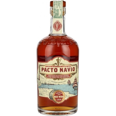 Pacto Navio Single Distillery Cuban Rum by Havana Club 40% 0,7 l (holá láhev)