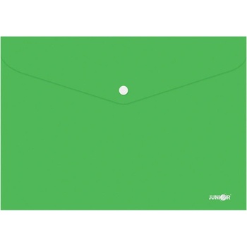 Папка джоб с копче Junior А4 Intens Зелен (1303078-03-4670G)