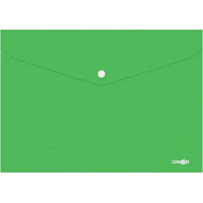 Папка джоб с копче Junior А4 Intens Зелен (1303078-03-4670G)