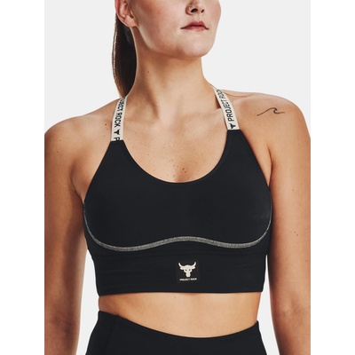 Under Armour Дамски сутиен Under Armour Pjt Rock Infty Mid Bra Under Armour | Cheren | ЖЕНИ | XS
