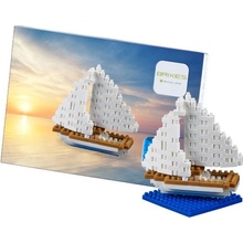 BRIXIES Postcard Sailing Boat