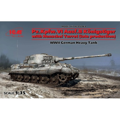 ICM Pz.Kpfw. VI Ausf. B Königstiger Henschel turret Late 1:35