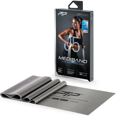 PTP Mediband Flat Resistance Band - Silver
