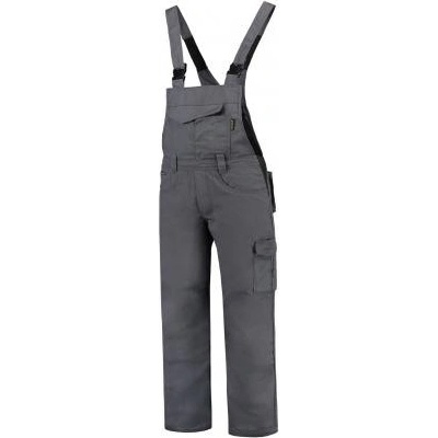 TRICORP Dungaree Overall Industrial Pracovní kalhoty s laclem convoy gray